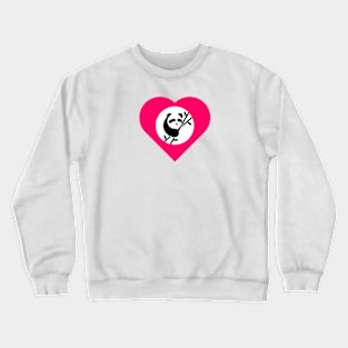 Love The Panda Crewneck Sweatshirt